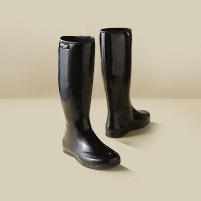 packables rain boots